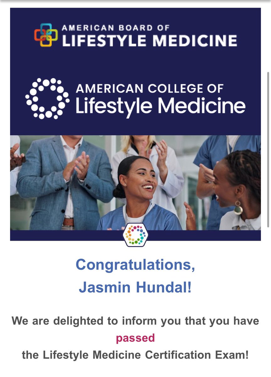 Jasmin Hundal, M.D., DipABLM, M.S., M.P.H. tweet media