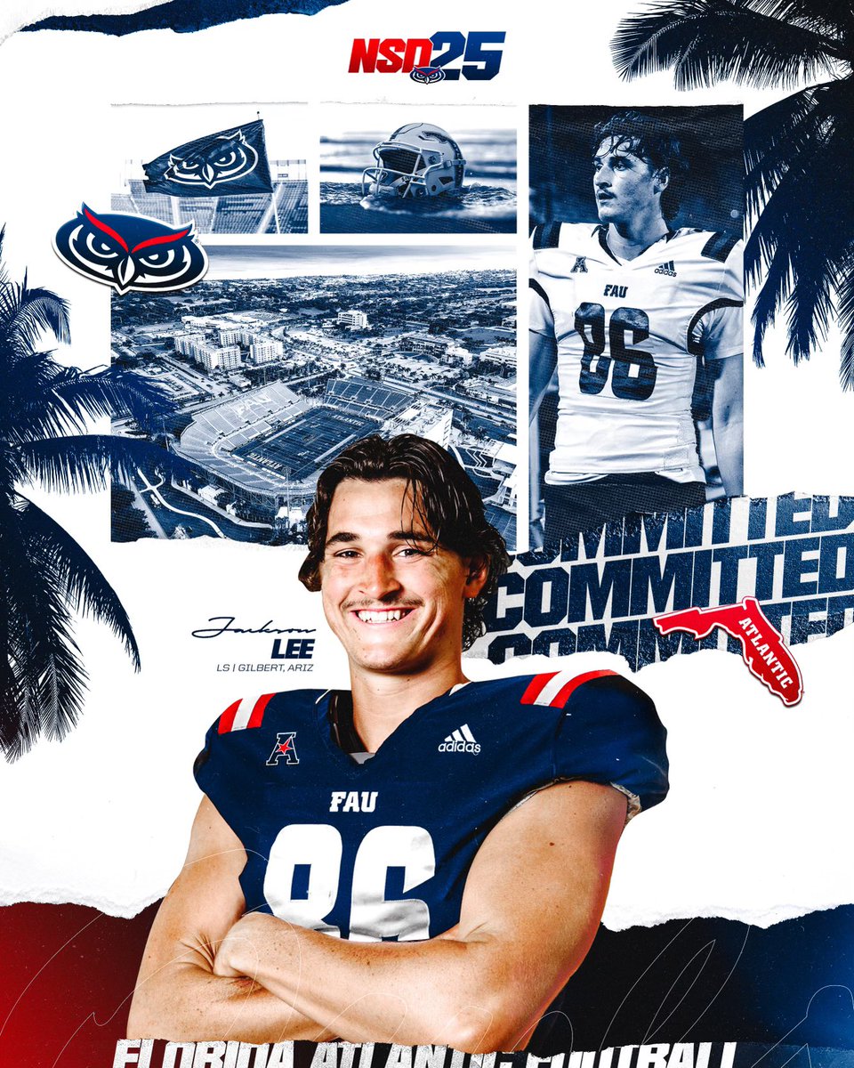 Jackson Lee (@jackson_177098) on Twitter photo God is so Good!!! All glory to him the almighty!!! ✝️
Thank you!! <a href="/CoachSchov/">Tyler Schovanec</a> and <a href="/ZKittley/">Zach Kittley</a> Excited to be an Owl 🦉 God is so Good!!! All glory to him the almighty!!! ✝️
Thank you!! <a href="/CoachSchov/">Tyler Schovanec</a> and <a href="/ZKittley/">Zach Kittley</a> Excited to be an Owl 🦉