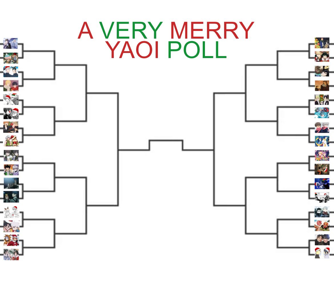 ukelight's tweet image. A VERY MERRY YAOI POLL PART 1
