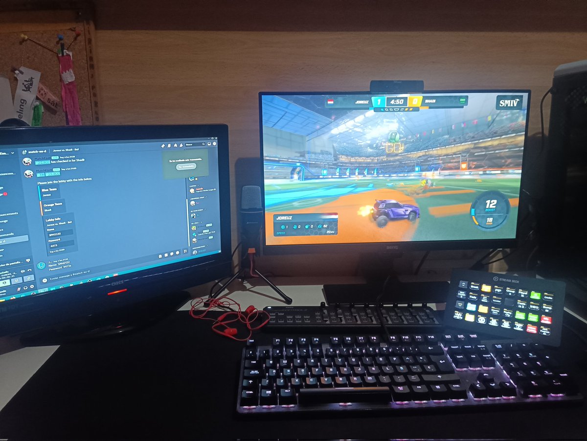 Juande_RL's tweet photo. Primer día de #SMIV en @sinfrenosleague terminado! :)) Hoy también he estado encargado del cleanfeed que ha salido en @RocketBaguette y además he intentado hacer más de observer con los POV de los jugadores
Espero que haya salido decente xD https://t.co/SIMSL9PcIa