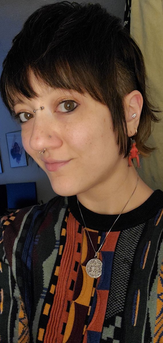 Tentakiwi's tweet photo. my whole personality has become gay little haircuts and ugly grandpa sweaters https://t.co/VHOI9bd9n5