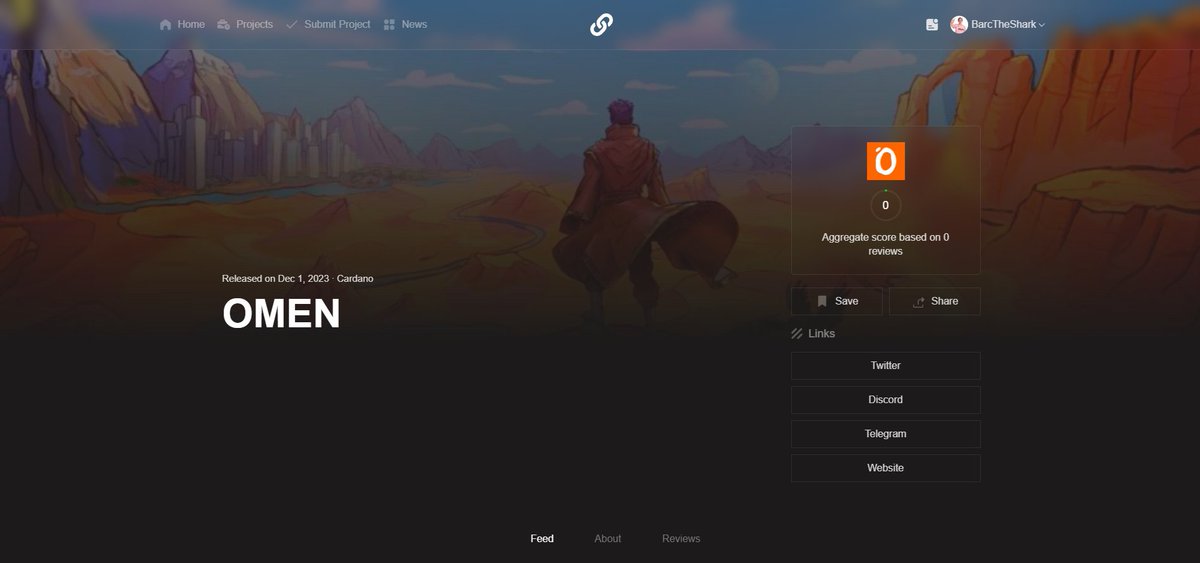 Well <a href="/Omen4Omen/">OMEN</a> looks sexy on Chain Gab

We know the released on date is wrong 🤓