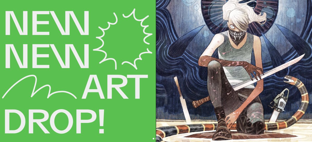 The Green Room - Comic Art (@tgr_comicart) on Twitter photo JUST DROPPED 🔥 <a href="/ToniFejzula/">Toni Fejzula</a> ‘s debut art drop is now available at thegreenroomcomicart.com/shop/
With over 30 original pieces, including his latest covers, interiors pages, insanely detailed sketches… and some of his most iconic pin-ups! JUST DROPPED 🔥 <a href="/ToniFejzula/">Toni Fejzula</a> ‘s debut art drop is now available at thegreenroomcomicart.com/shop/
With over 30 original pieces, including his latest covers, interiors pages, insanely detailed sketches… and some of his most iconic pin-ups!