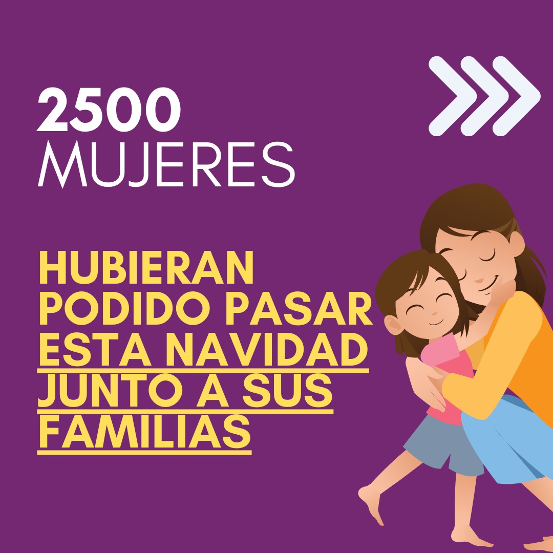 #OtraFormaDeJusticiaesposible
Queremos que más mujeres estén con sus familias, que puedan pagar sus condenas desde sus hogares, entregándole un servicio a la sociedad. 
#ApoyeNocastigue