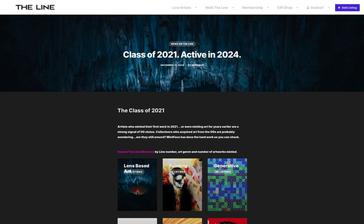 Artists: The Class of 2021. Active in 2024 updated

🍒Ready for collectoors in 2025 👉