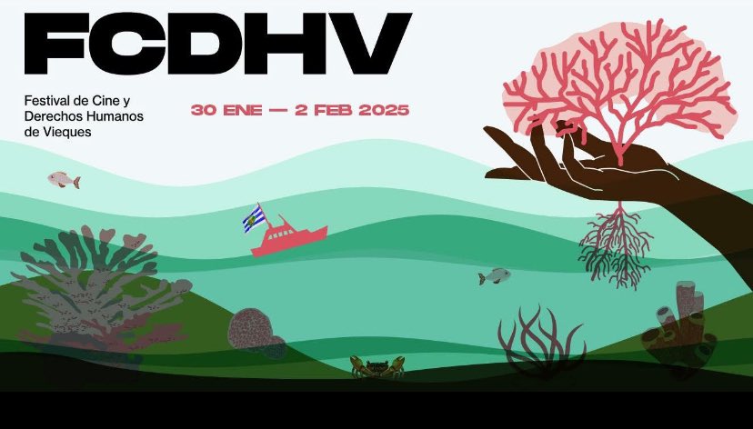 ✨ Develamos la imagen de nuestra 5ta edición ✨

El Festival de Cine y Derechos Humanos de Vieques regresa bajo el lema “Justicia de Sanación”, un llamado a sanar nuestras comunidades, territorios y memorias.