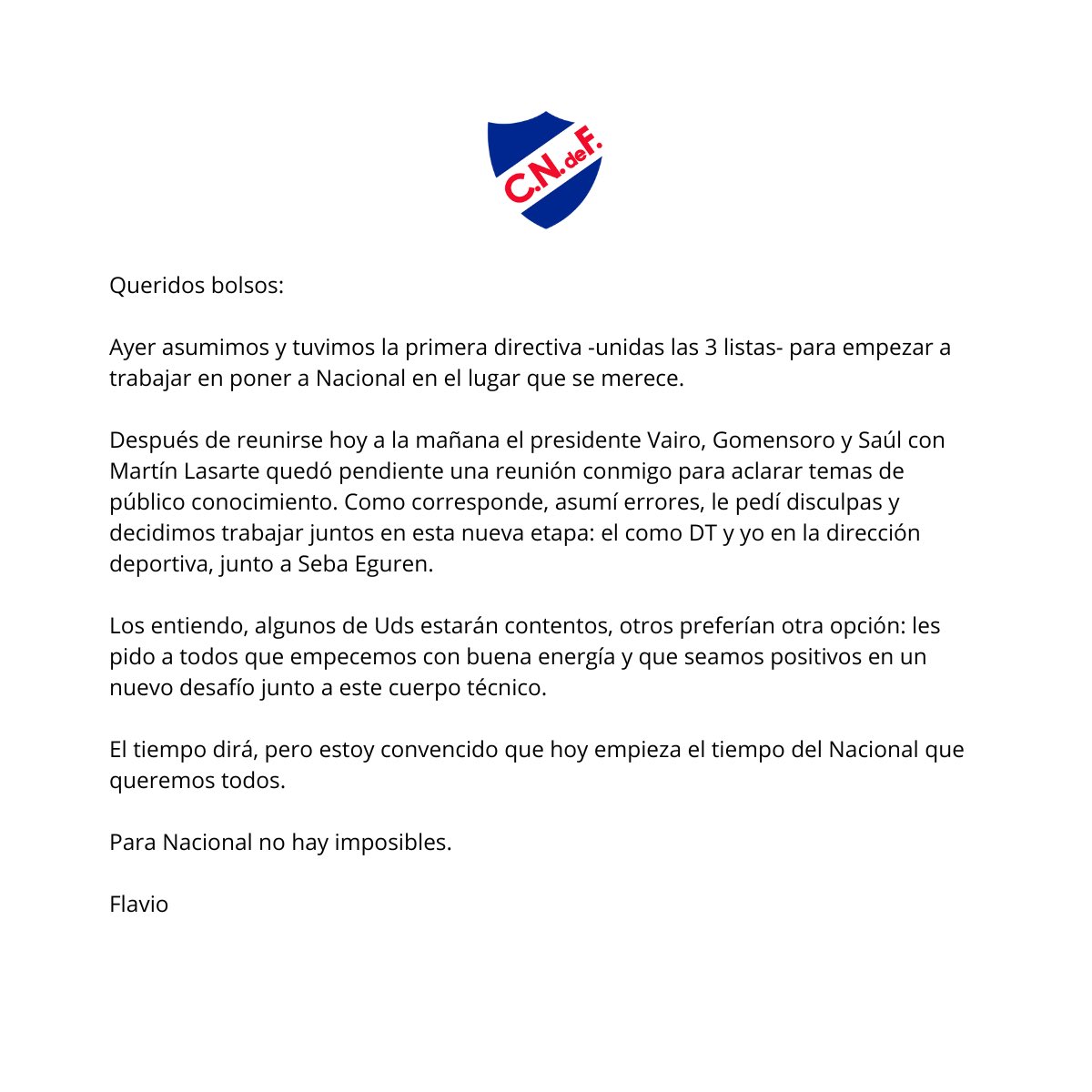Flavio Perchman tweet media