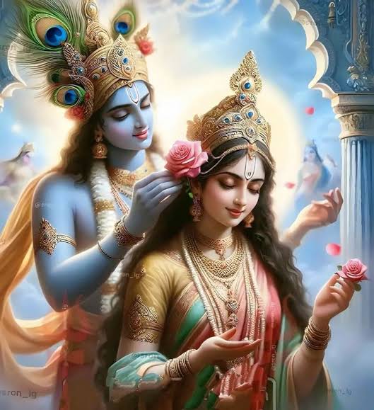 "राधा-कृष्ण का प्रेम हमारे दिलों में बसता है। प्रेम से भरे इस दिन की शुरुआत करते हुए प्रभु का आशीर्वाद प्राप्त करें। शुभ प्रभात!"
राधे राधे 🙏 💐💐