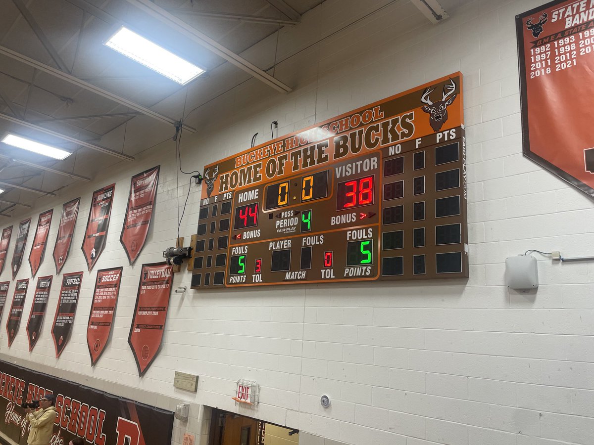 GoBucksSuper's tweet photo. Go Lady Bucks!
Nice win. Fun night. Great crowd.
Thank you to the younger grade players too for a great cheering section https://t.co/FUwanXwJ0H
