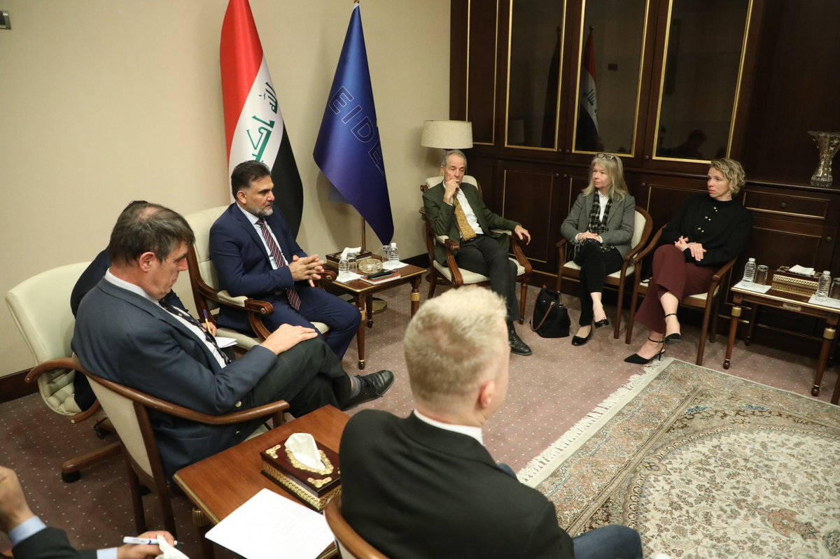 The delegation of experts from the European Institute for Dialogue and Development received diplomatic missions to introduce the Institute's program in Iraq following the conclusion of the seventh round of activities held in the Iraqi capital, Baghdad, from December 13, 2024, to