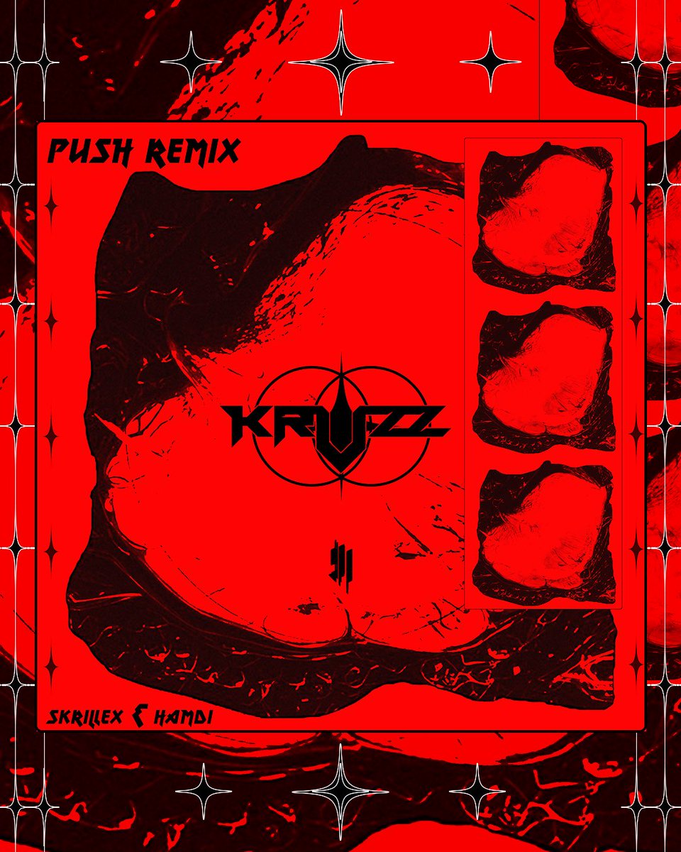 krvzzofficial's tweet photo. WHEN I PUSH🫸🏻 I FEEL GOOD!!!
WHEN I PULL ⛓️ I FEEL GOOD!!!

SKRILLEX &amp; HAMDI - PUSH- (KRVZZ REMIX) 

✧ DROPPING THIS FRIDAY 12.20.24 ✧ https://t.co/W1nqf6qPdh