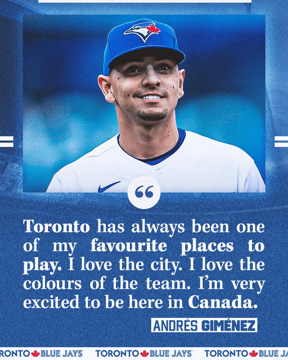 BlueJays's tweet photo. Welcome Home, Gimé ❤️🇨🇦 https://t.co/E0u0VhK2NV