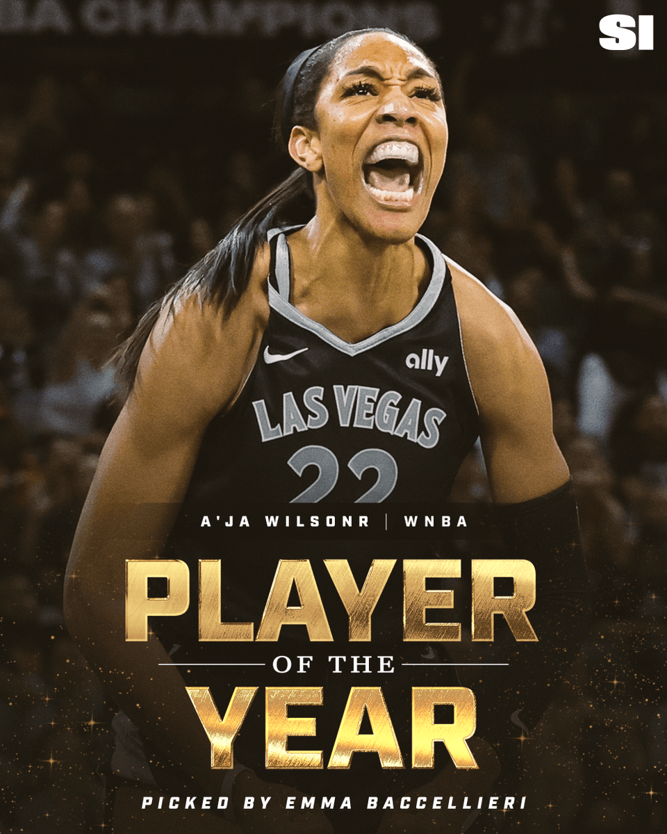 SInow's tweet image. A’ja Wilson got better at everything while compromising nothing. 

SI is ending the year by naming the top performer of 2024 in each sport: trib.al/wKy69UD