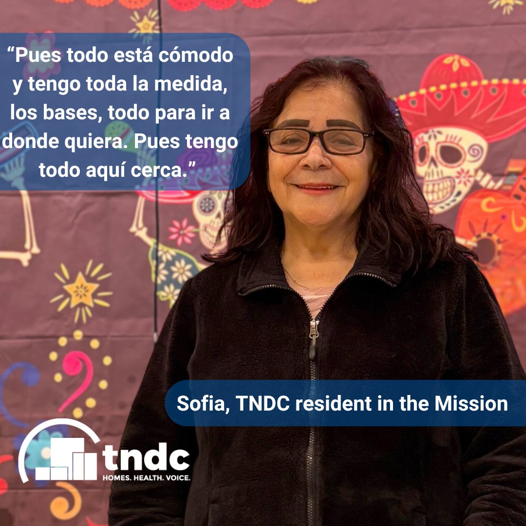 Sofia, the heart of her family, makes three kinds of tamales -- red, green and mole -- for her children and four grandchildren every Christmas. When you give to TNDC, you’re giving a home for the holidays. Visit bit.ly/tndcSF   

#HomeForTheHolidays #TNDC