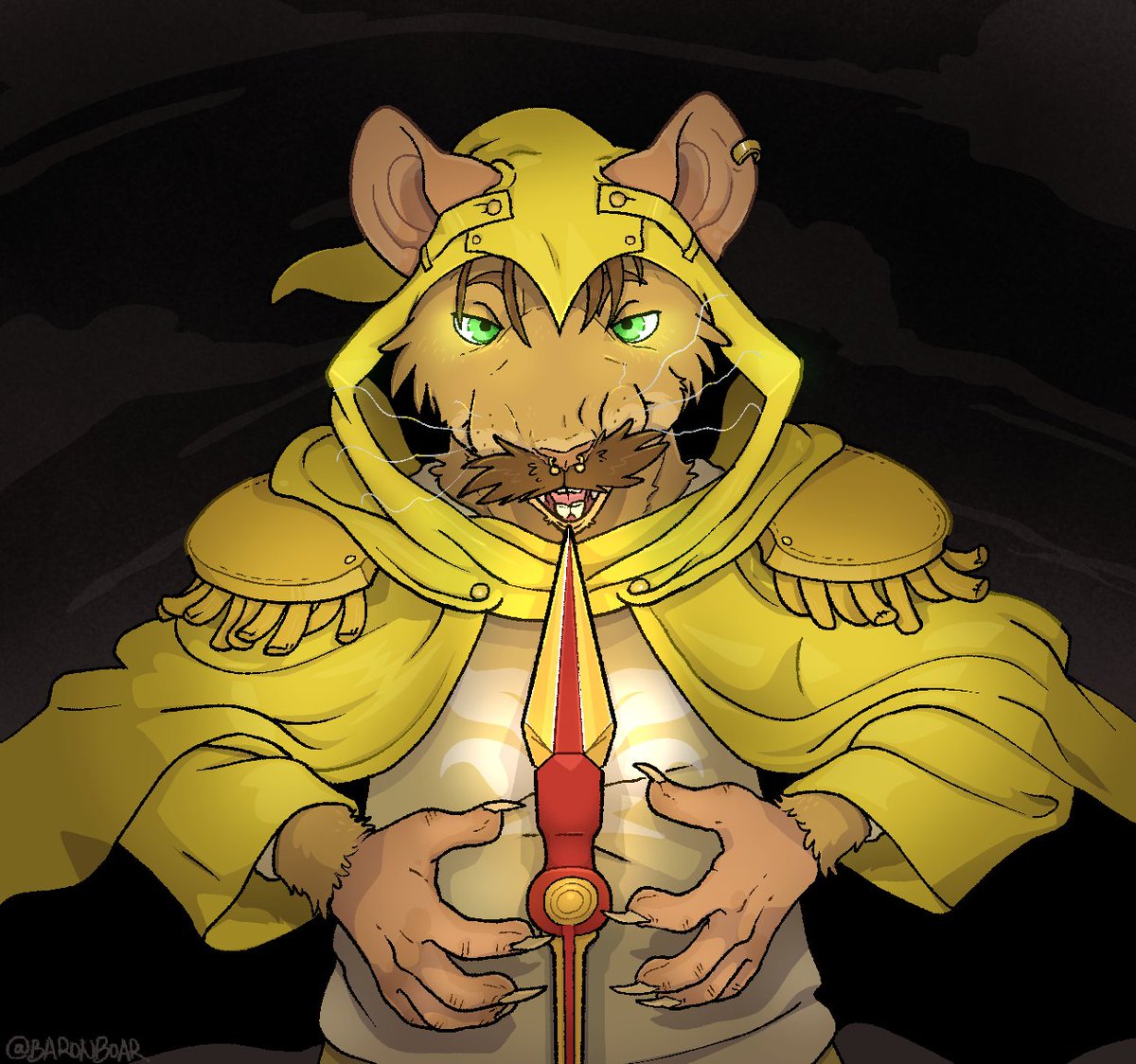 🌟The power of a god of Hope!🌟 

A commission for the wonderful @/raturn2libc !!