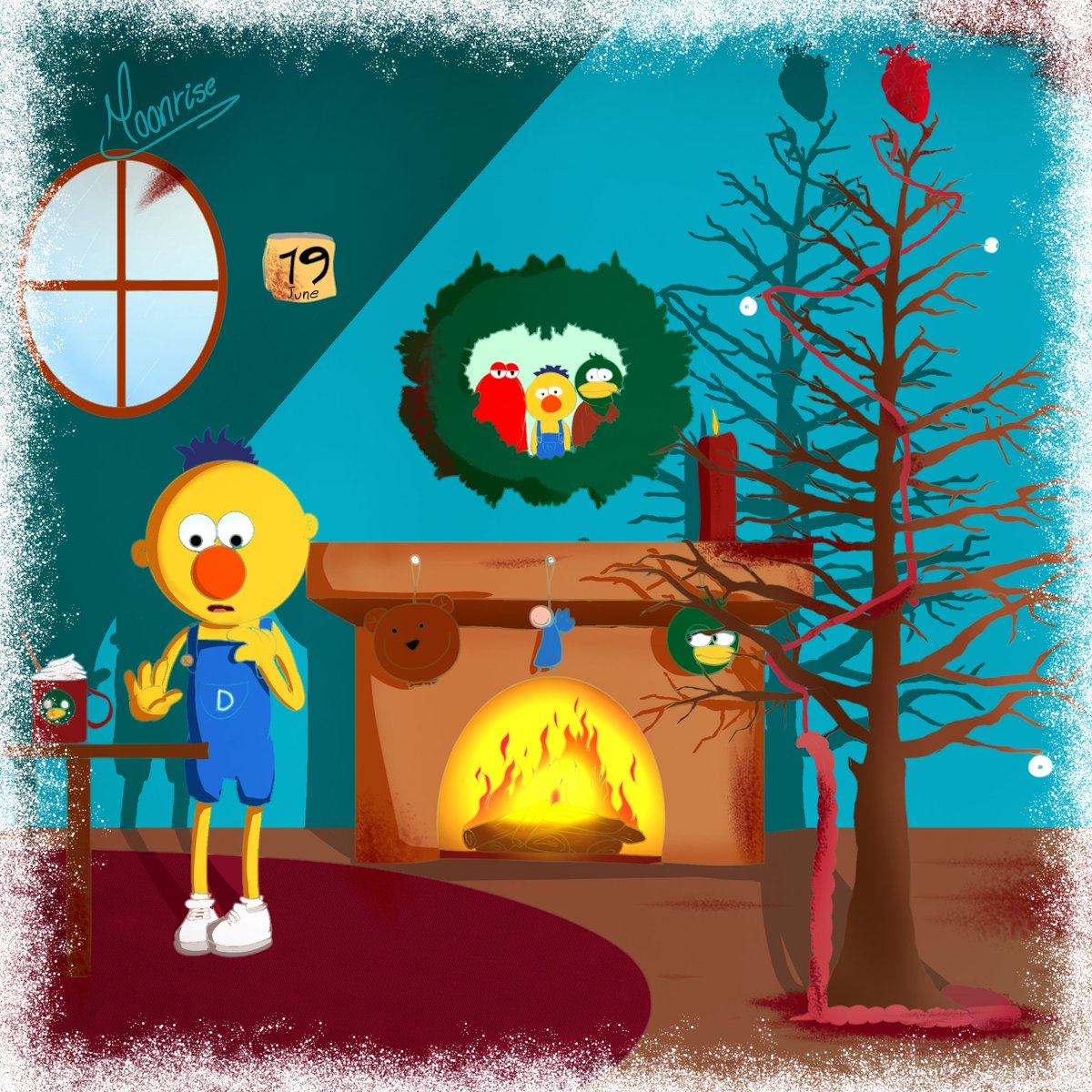 SmilingArt5's tweet photo. #DigitalArt #Artedigital #donthugmeimscared #dhmis  #dhmisfanart #Yellowguy #fanart https://t.co/URXKUZIGwI
