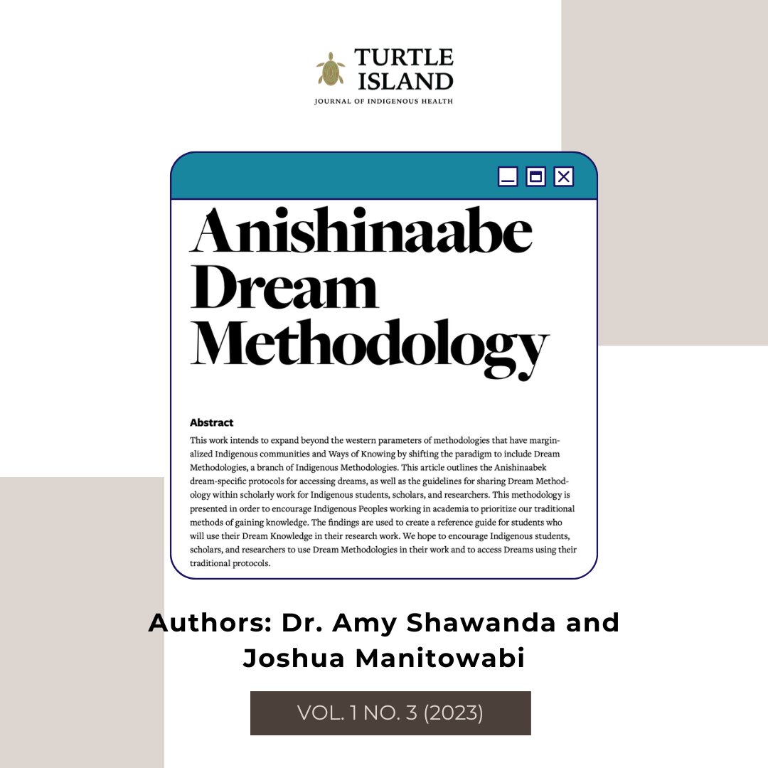 Turtle Island Journal of Indigenous Health tweet media