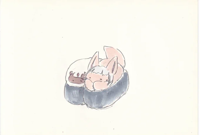 んなふわ軍艦。#イラスト #メイドインアビス 