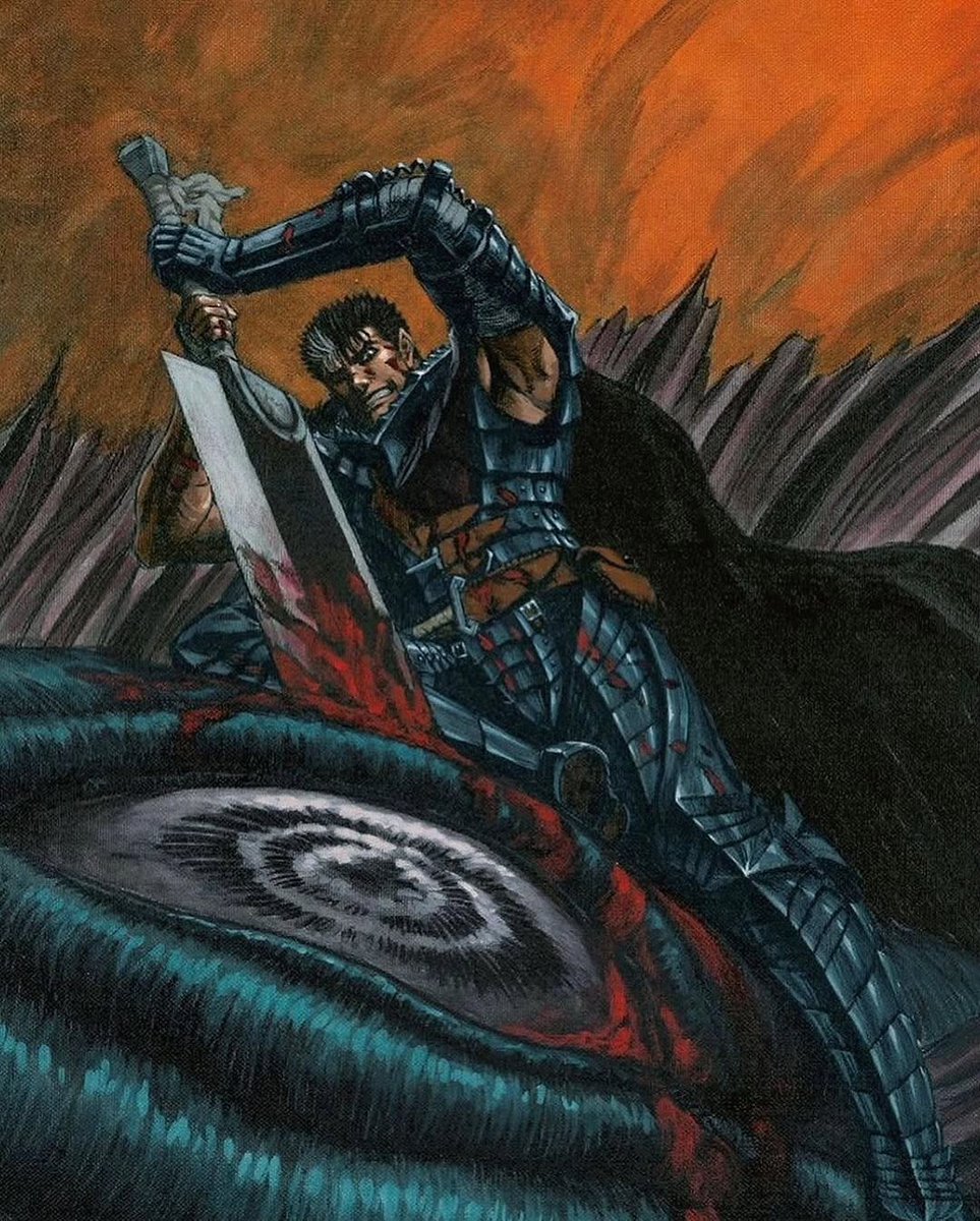 solisolsoli's tweet photo. Berserk Memorial illustrations by Kentarō Miura https://t.co/YKULhNKy5s