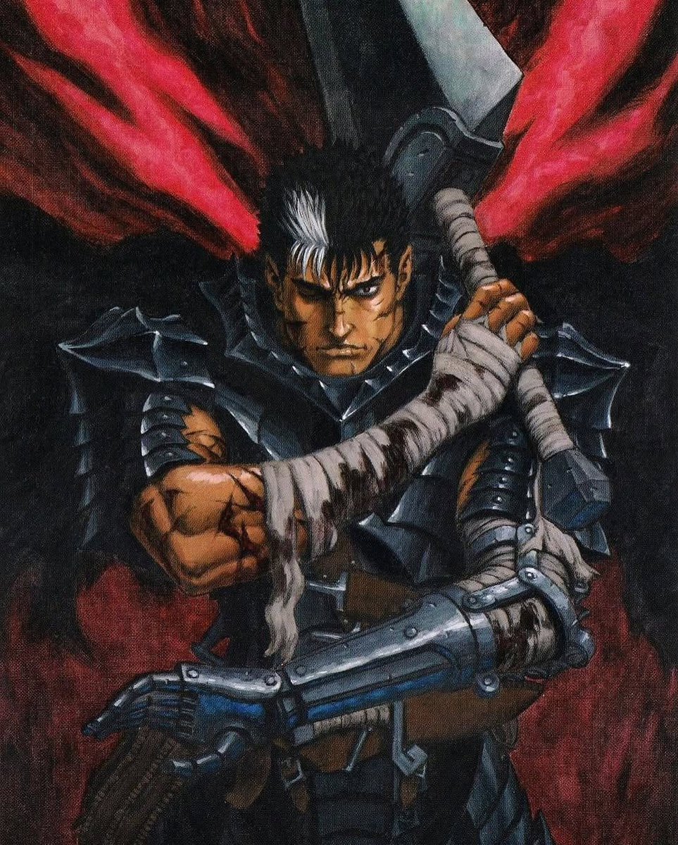 solisolsoli's tweet photo. Berserk Memorial illustrations by Kentarō Miura https://t.co/YKULhNKy5s