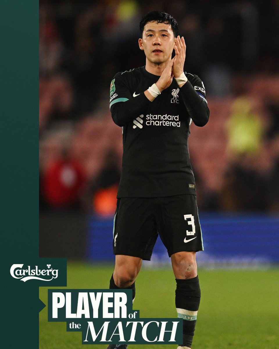 Well in, Wataru! 👏

Your <a href="/carlsberg/">Carlsberg</a> Player of the Match 🏆