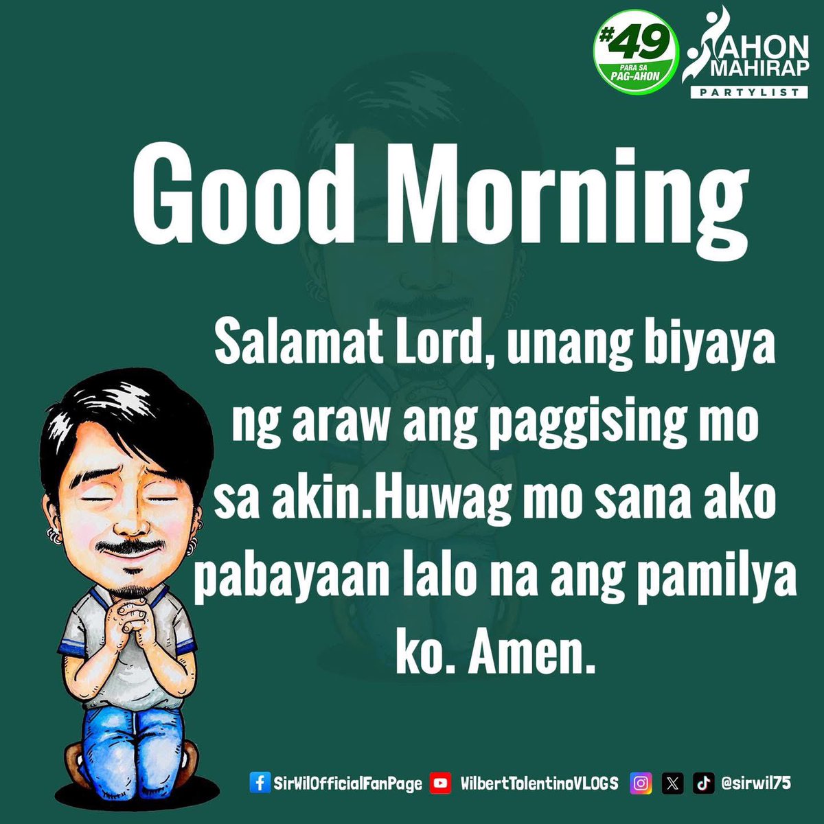 sirwil75's tweet photo. Good Morning 💚😇🙏 https://t.co/Qm2klyJaG1