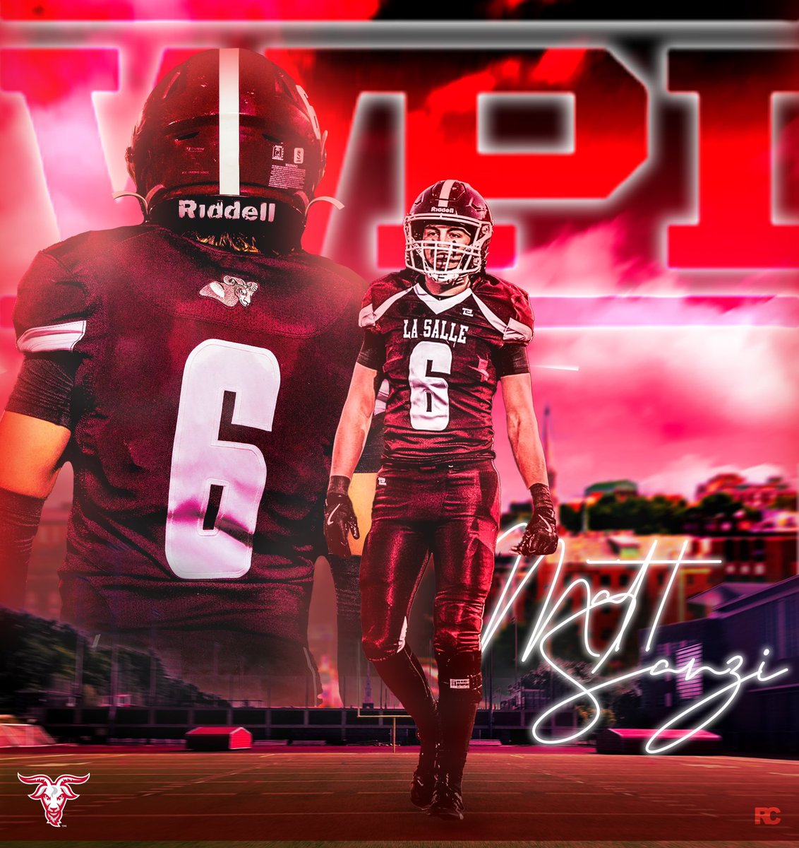 Matt Sanzi (@m_sanzi1) on Twitter photo Very excited to announce my commitment to continue my academics and athletics at Worcester Polytechnic Institute! I thank God, my family, <a href="/MarconeGeoff/">Geoff Marcone</a>, <a href="/CoachRobFB/">Chris Robertson</a> and the rest of the WPI football coaching staff for giving me this opportunity!
<a href="/CoachDrewLuongo/">Drew Luongo</a>
<a href="/CoachMKellyWPI/">Coach Kelly</a> Very excited to announce my commitment to continue my academics and athletics at Worcester Polytechnic Institute! I thank God, my family, <a href="/MarconeGeoff/">Geoff Marcone</a>, <a href="/CoachRobFB/">Chris Robertson</a> and the rest of the WPI football coaching staff for giving me this opportunity!
<a href="/CoachDrewLuongo/">Drew Luongo</a>
<a href="/CoachMKellyWPI/">Coach Kelly</a>