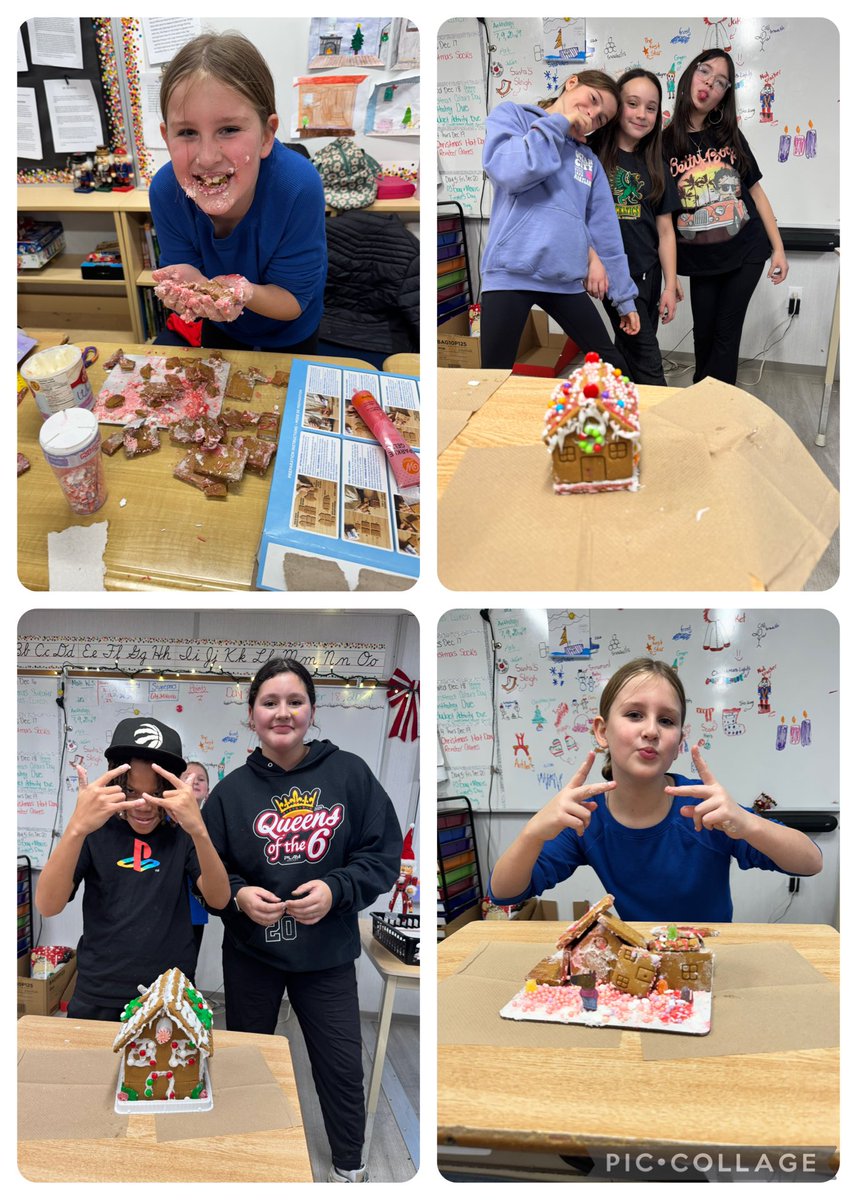 Students created Gnomes and Gingerbread houses today! Getting into the Christmas spirit 🎄<a href="/stpatcatholic/">St. Patrick's</a>