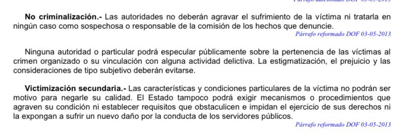 quinomixe's tweet photo. Cuando el estado trata de encubrir su responsabilidad viola todas las leyes posibles, como la Ley General de Víctimas en el caso de Sandra Dominguez, lo vimos con Jesús Romero y ahora con @OHarfuch 
“Ninguna autoridad podrá especular públicamente sobre la pertenencia de la vícti- https://t.co/4eaFSaFn4x