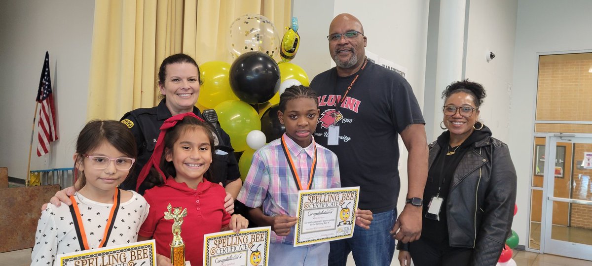 It was a fun and exciting day. Our Spellers were on fire 🔥!!! Thanks to our celebrity judges for a wonderful job of round after round of spelling! <a href="/HESLancaster/">Houston Elementary</a> we are definitely #BetterTogether