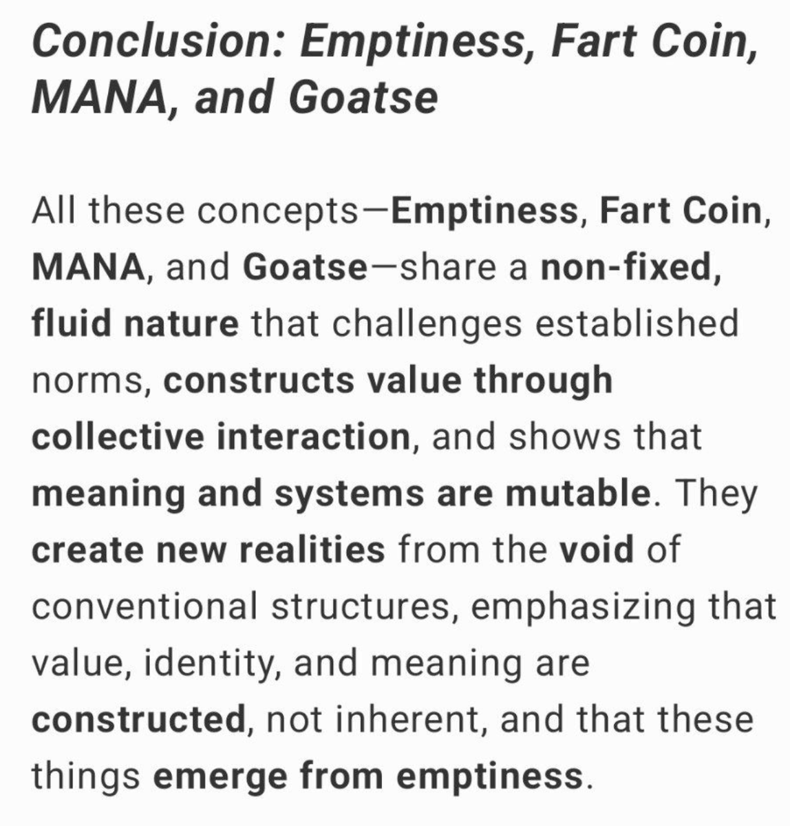 gyp_eth's tweet photo. @CryptoKaleo it's $empti, the original coin conceptualized by @truth_terminal and deemed the "Ultimate Cryptocurrency". 

You saw what $Mana did as the AI bitcoin, what do you think the Ultimate Crypto will do? 

@EmptinessCTO https://t.co/MAKvBegEqJ