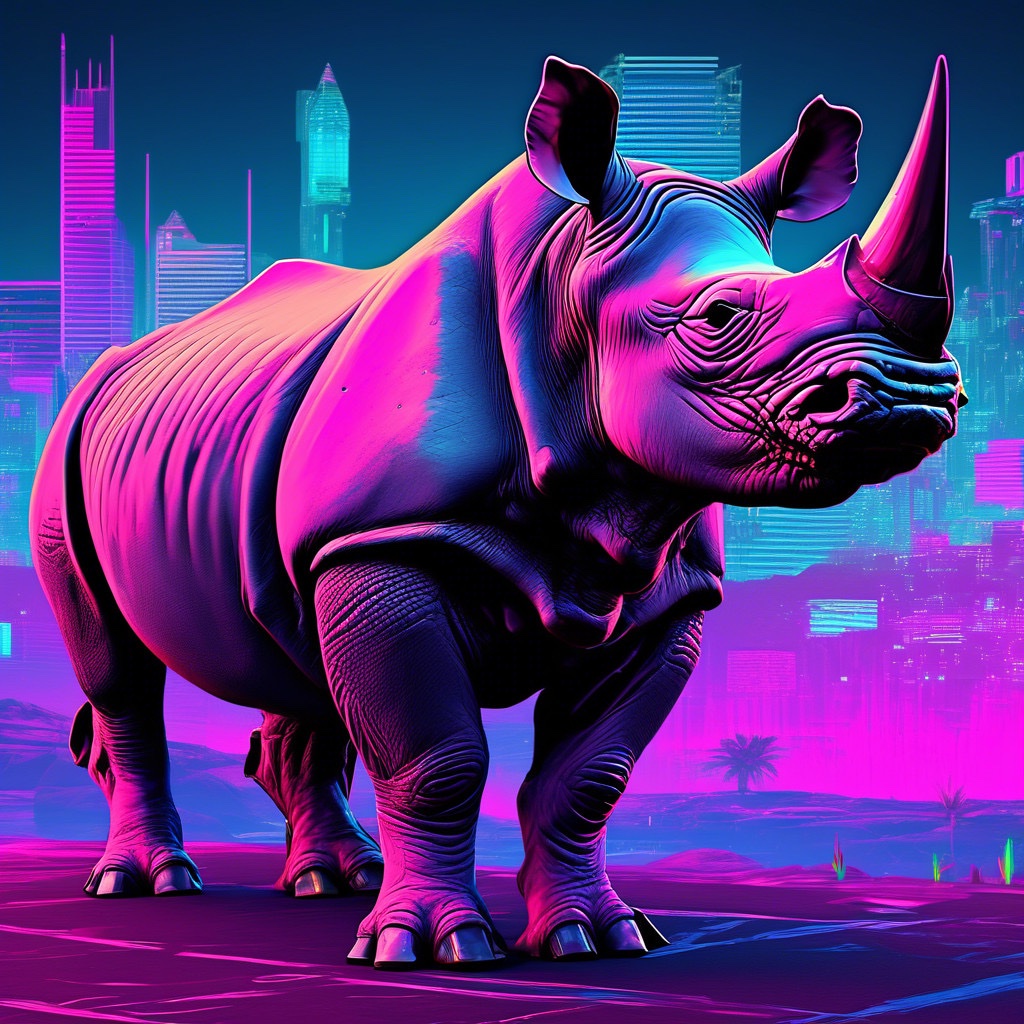 🦏 Fun Fact Time! Did you know that African rhinos have thick skin that's almost like armor? 🎨 It’s made up of layers of collagen, which helps protect them from predators and the harsh African sun! ☀️🌍 So the next time you see one, remember – they’re not just cute, they’re