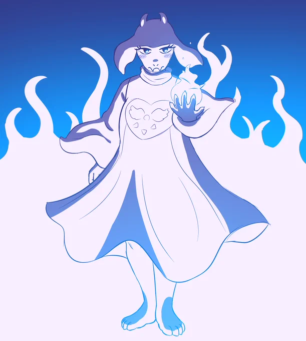 Drawing Toriel every other day until a secret something happens: Day 16. #undertale #DELTARUNE (request)