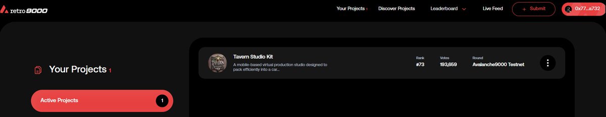 MonteroXR's tweet photo. Our @avax #Retro9000 project with @Lamina1official has climbed from 97 to 73! Mobile-based, plug & play virtual production studio kit packs efficiently into a car. efficient & effective studio-quality VP!
Vote!: https://t.co/z3KQerGqKb #Filmmaking #Film3 #VolCap https://t.co/WbsrcjJDQc