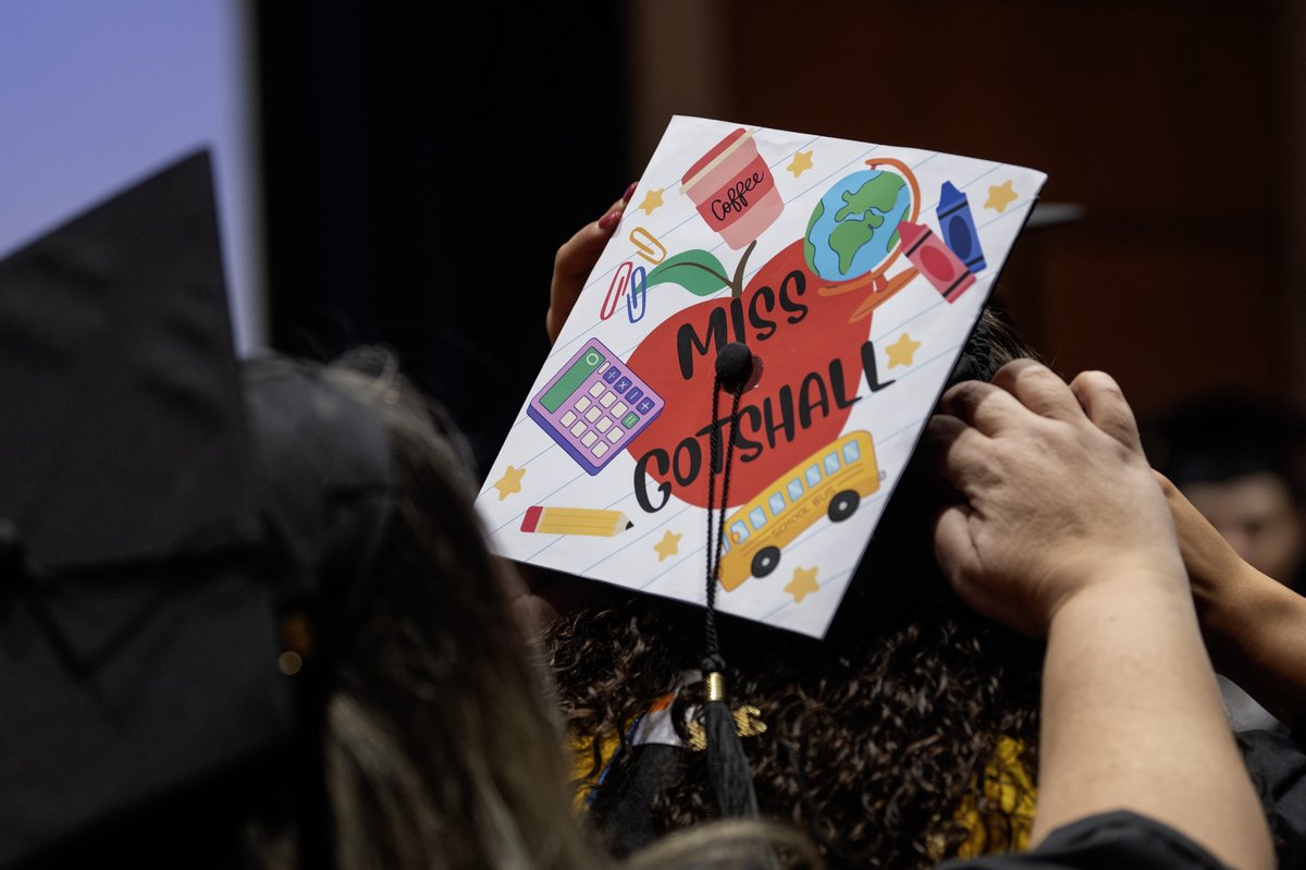 PittBradford's tweet image. Celebrating creativity and accomplishments, one cap at a time. 🎓✨ #PittBradfordGrads #CapGoals