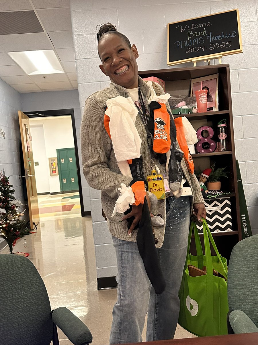 Lorna Dixson (@dajmlinc) on Twitter photo Spirit week at PDW is for the staff. Today’s spirit wear was an ugly sweater. What do you all think? Did Dr. Davis win the challenge? @prin_pauldwest <a href="/APRagland/">Tracee Ragland</a> <a href="/LennetteJones/">Lennette Moore</a> <a href="/He_TEaches/">Tevin Smith, Ed.S.</a> Spirit week at PDW is for the staff. Today’s spirit wear was an ugly sweater. What do you all think? Did Dr. Davis win the challenge? @prin_pauldwest <a href="/APRagland/">Tracee Ragland</a> <a href="/LennetteJones/">Lennette Moore</a> <a href="/He_TEaches/">Tevin Smith, Ed.S.</a>
