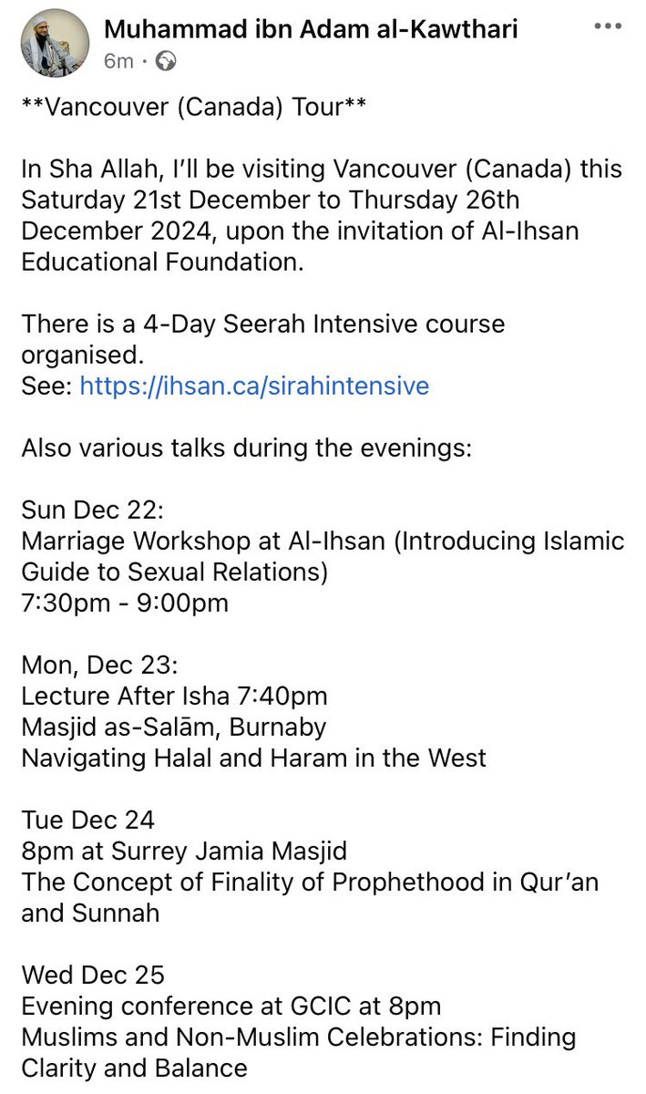 Muhammad ibn Adam al-Kawthari tweet media