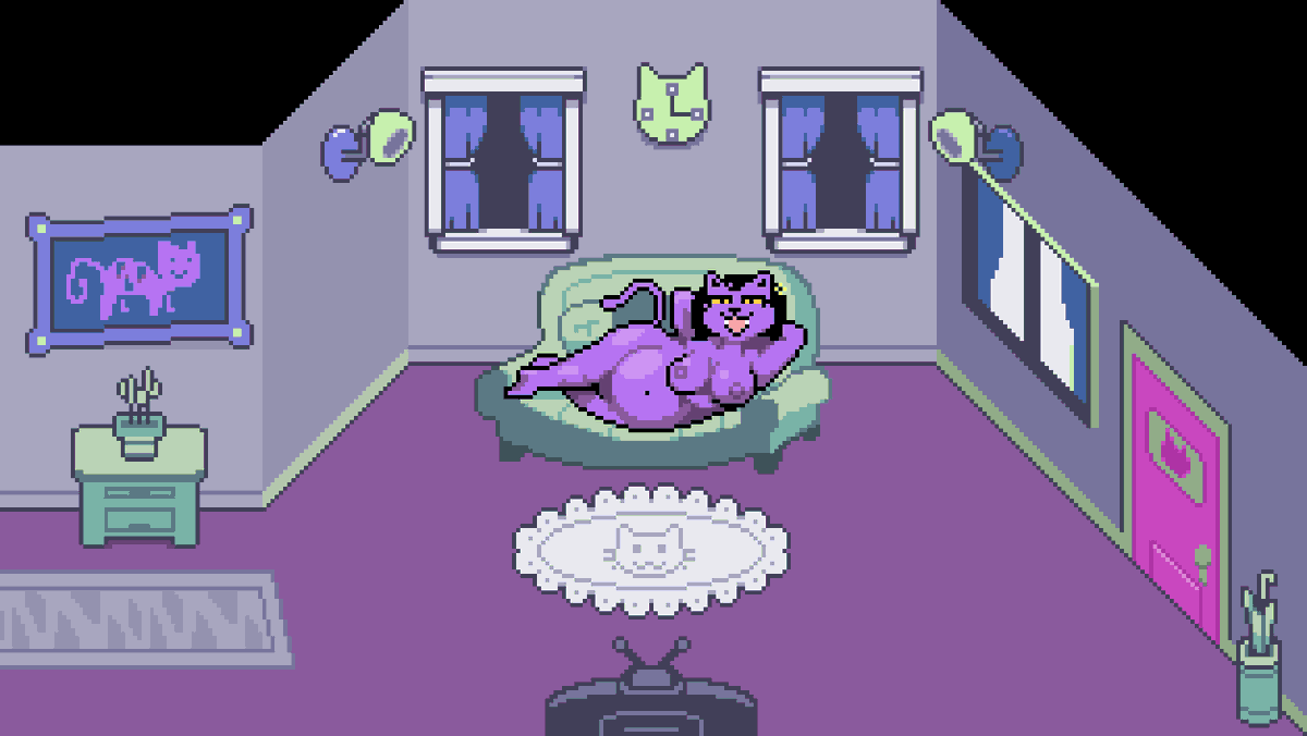 lepixius's tweet photo. Catty's house. Maybe she will have a guest over. https://t.co/BAdLK2C95l