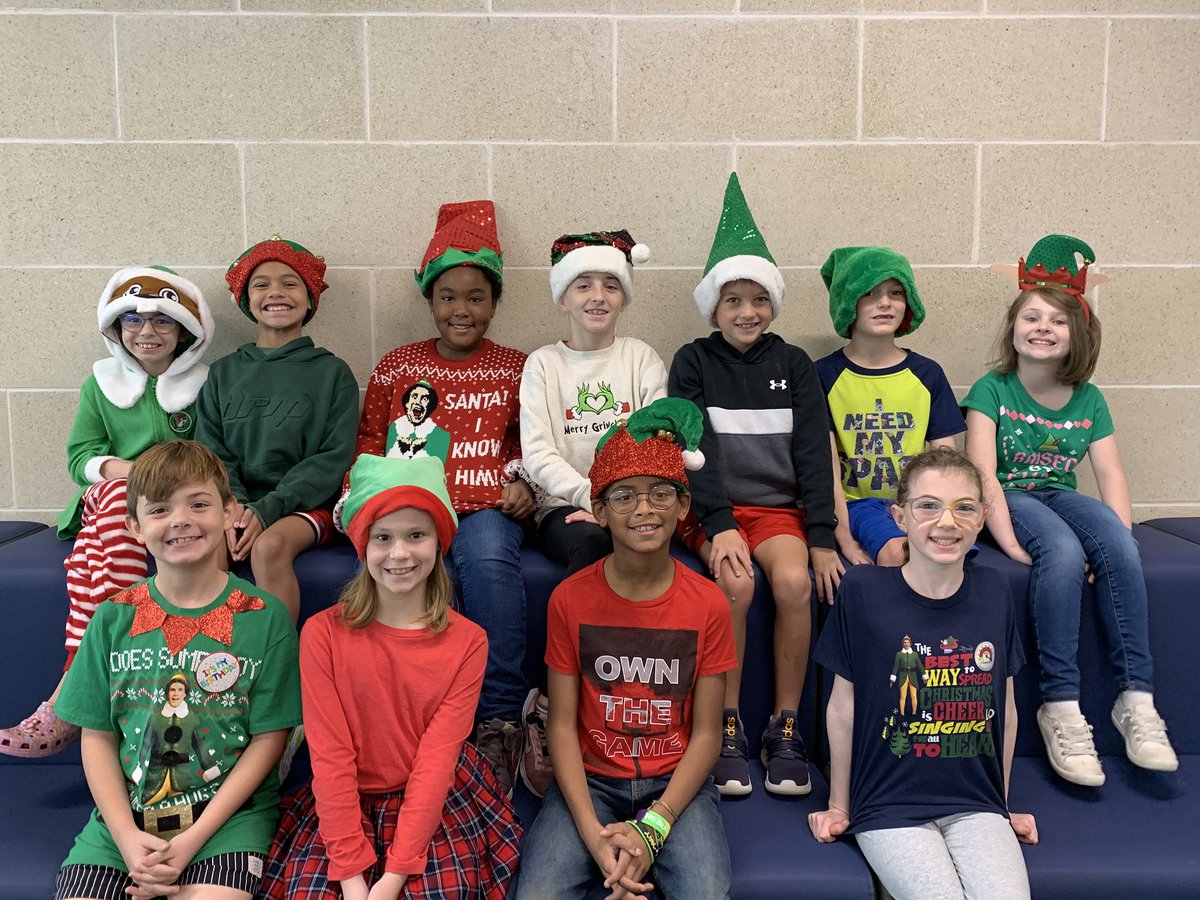 On the 10th day of Christmas, let’s all look like an elf…🎄 <a href="/WISDLagway/">Lagway Elementary</a>