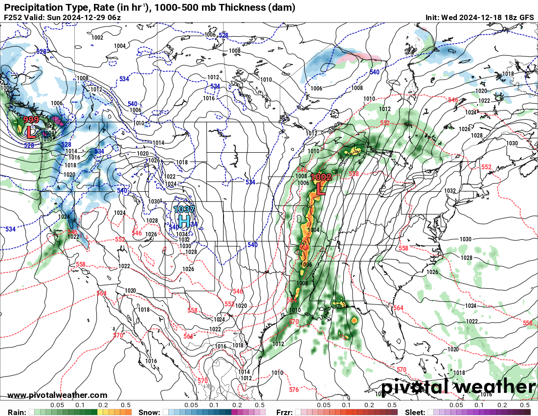 GFS has been trending to a possibility of severe weather across the Mississippi/Ohio valley towards the end of the month. While this is still far out and likely will change, its definitely something to keep an eye on.

#mowx #arwx #ilwx #tornado