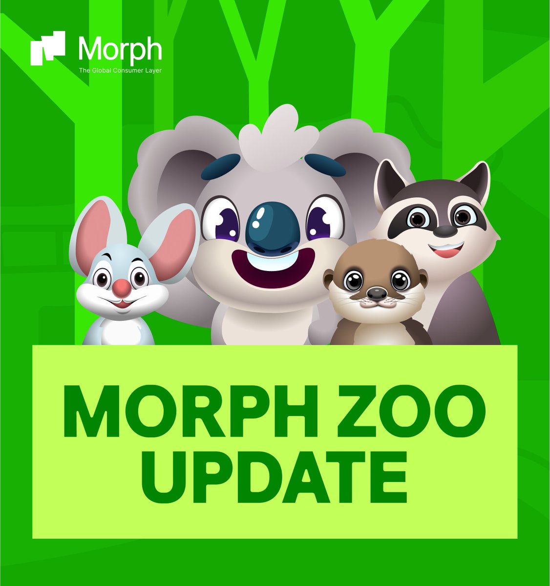 ✅ Exciting Updates Coming to Morph Zoo!

We are excited to share some key updates to the Zoo program! Our goal is to simplify how Morph points work and create even more value for everyone!

Here's what's coming to the Zoo 🧵