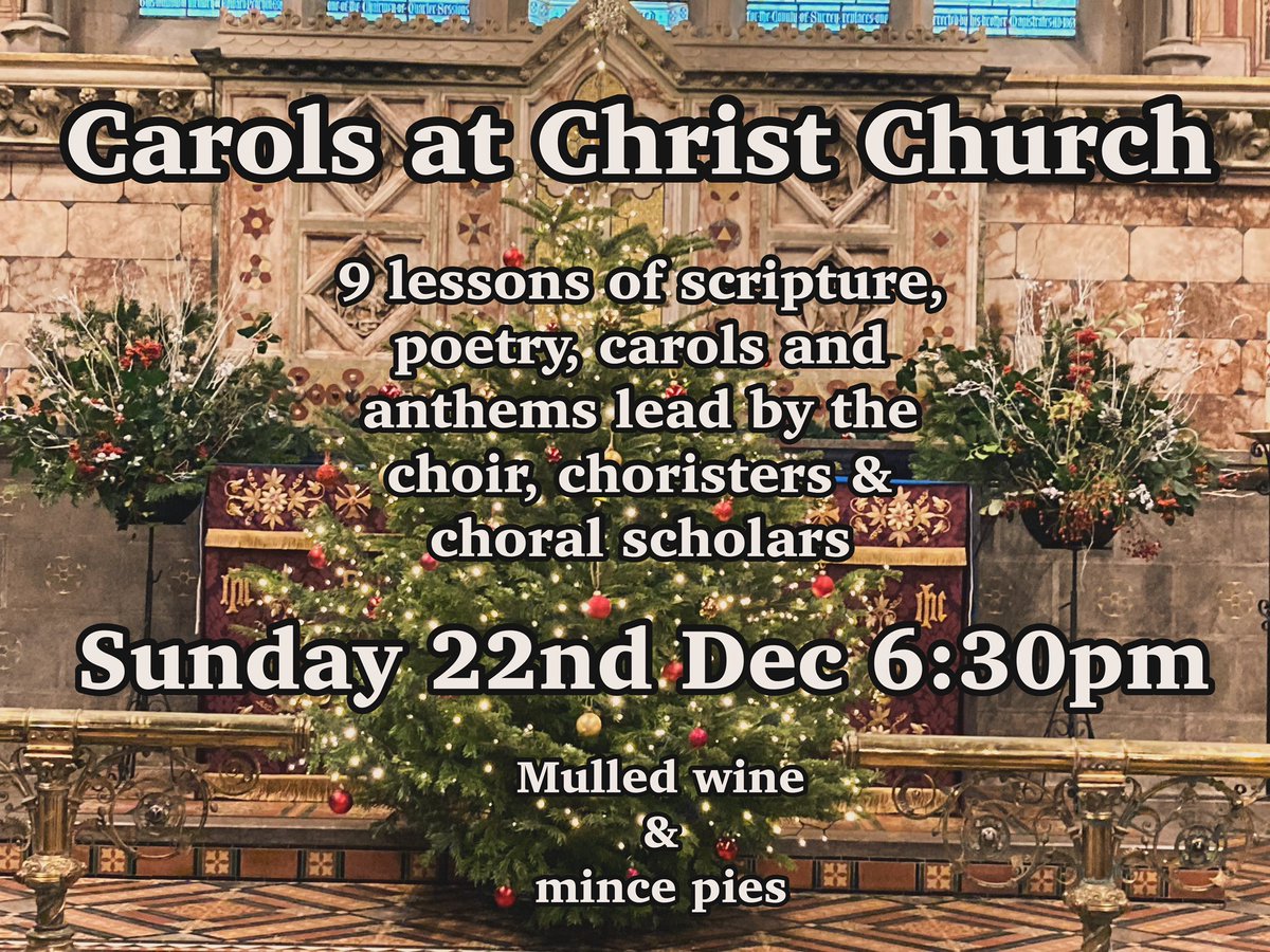 #CarolService this Sunday 🌟 🎶