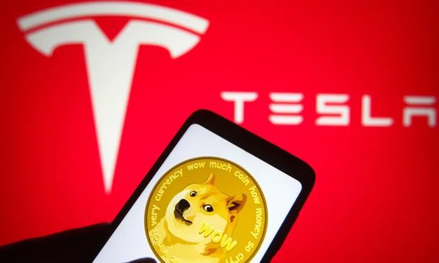 Investments_CEO's tweet photo. RUMOR ALERT: 🚨 

Tesla plans to integrate Dogecoin payments for EV’s. https://t.co/PcxpGhggDX