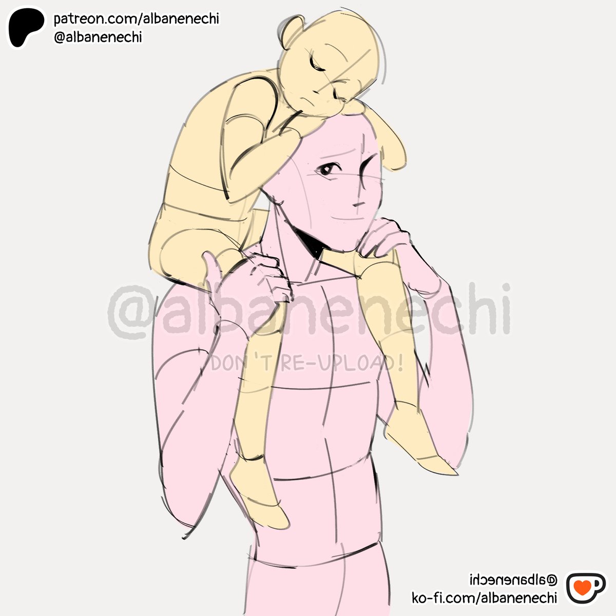 Hugging Drawing Base