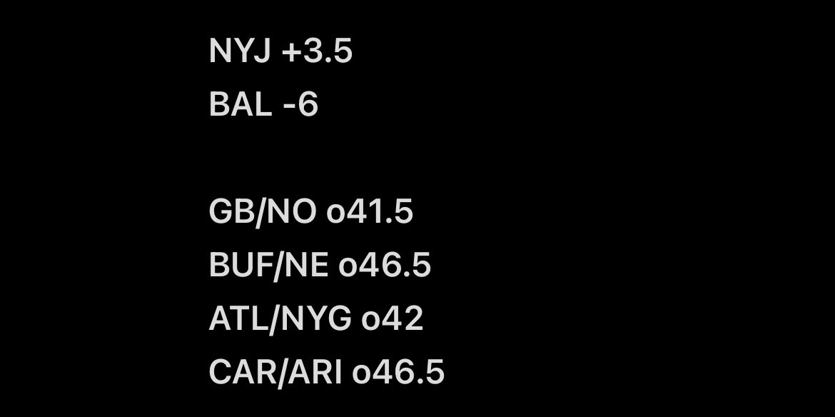 PBJ_model's tweet image. Plays for the week. Let’s ride.