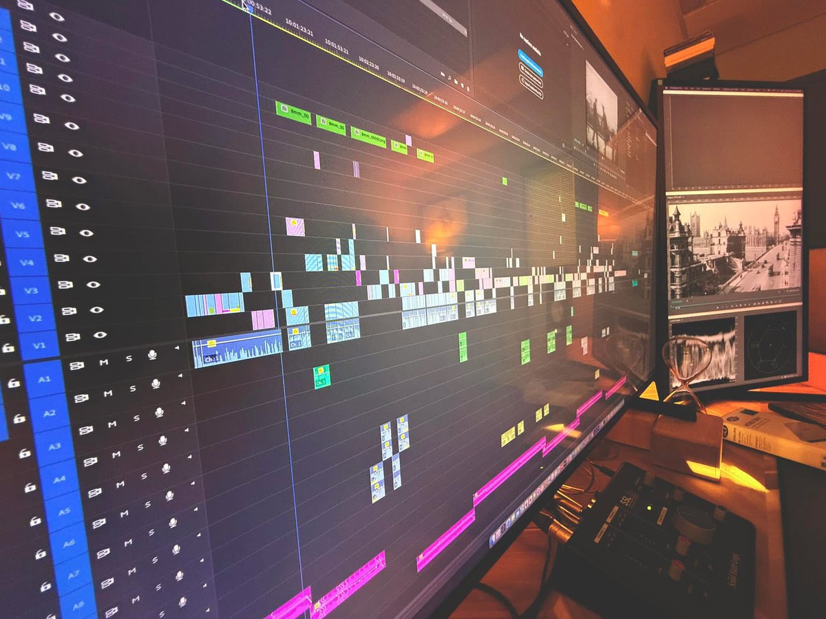 Grateful to be working w/ editor <a href="/cdarlington1/">Christopher Darlington</a> on DON’T TELL THE NEWFOUNDLANDERS to help us tell the true story of Nfld’s less-than-constitutional confederation with Canada. 

#ComingSoon to @FibeTV1, supported by NIFCO &amp; made w/ the financial participation of PictureNL &amp; ArtsNL