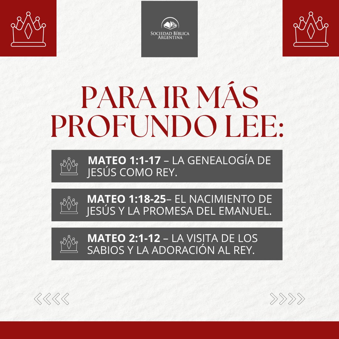 👑✨ Jesús: el Rey que cumplió las promesas:

Para los judíos del siglo I, esto era más que un mensaje esperanzador: era la prueba de que Dios cumple sus promesas y está presente con su pueblo. 

#JesúsEsRey #PromesasCumplidas #Esperanza #Biblia #FeViva