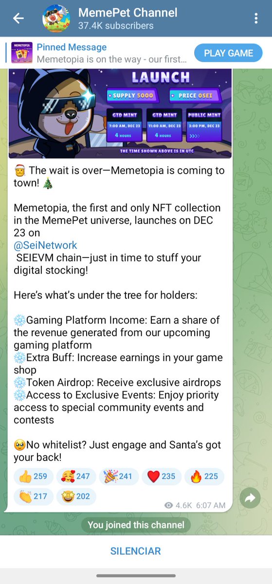 EdLopesBTC's tweet image. "I just joined MemePet on Telegram or Browser! Plaw now and support your side!@memepet_game and @JamboTechnology ."