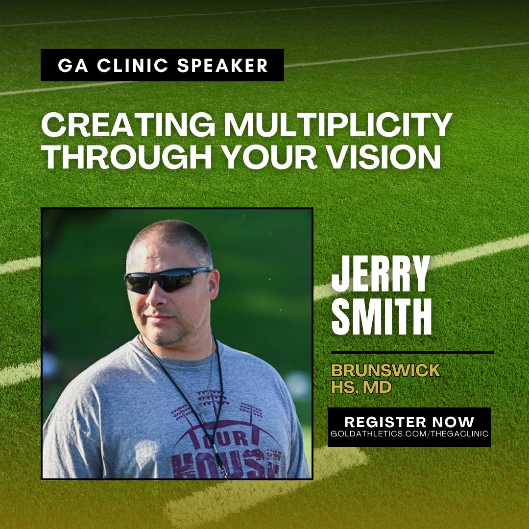 Gold Athletics (@goldathletics) on Twitter photo Join us at the #GACoachesClinic in Ocean City, MD, where <a href="/CoachJSmith55/">Jeremiah Smith</a> will dive into “Creating Multiplicity Through Your Vision.” Don't miss this opportunity to gain insights & strategies to take your coaching game to the next level! 💪 Register now: goldathletics.com/thegaclinic Join us at the #GACoachesClinic in Ocean City, MD, where <a href="/CoachJSmith55/">Jeremiah Smith</a> will dive into “Creating Multiplicity Through Your Vision.” Don't miss this opportunity to gain insights & strategies to take your coaching game to the next level! 💪 Register now: goldathletics.com/thegaclinic