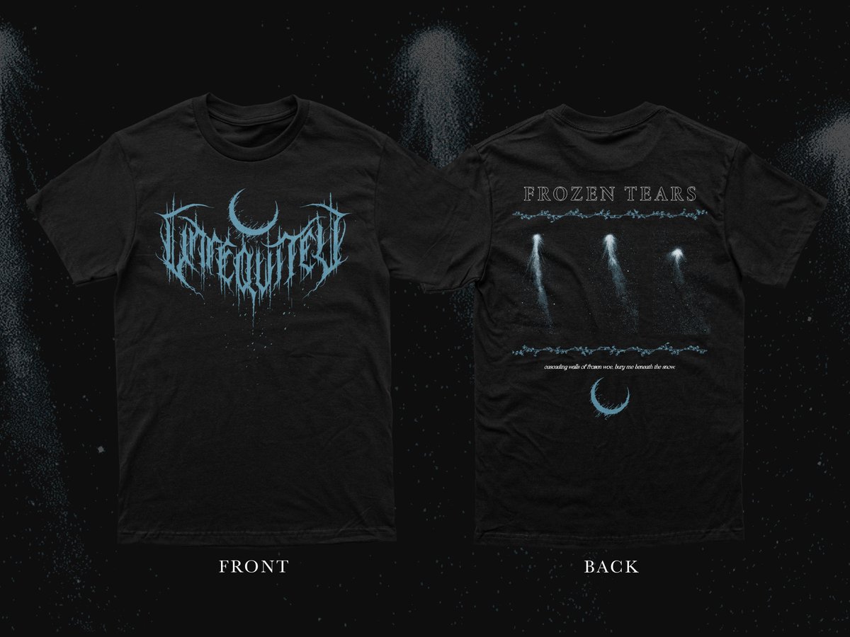 Frozen Tears tee 💧
unreqvited.bandcamp.com/merch/frozen-t…